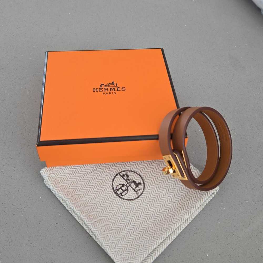 Hermès Mini Kelly Double Tour leather bracelet - image 9