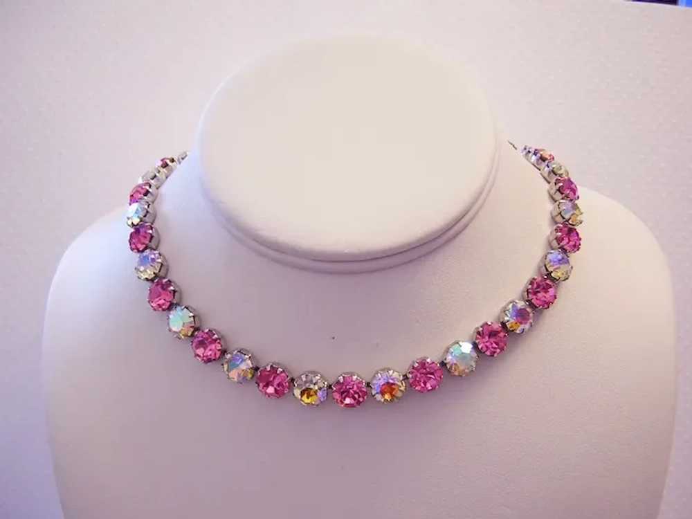 KRAMER Brilliant SPARKLING Perfectly PINK Rhinest… - image 10