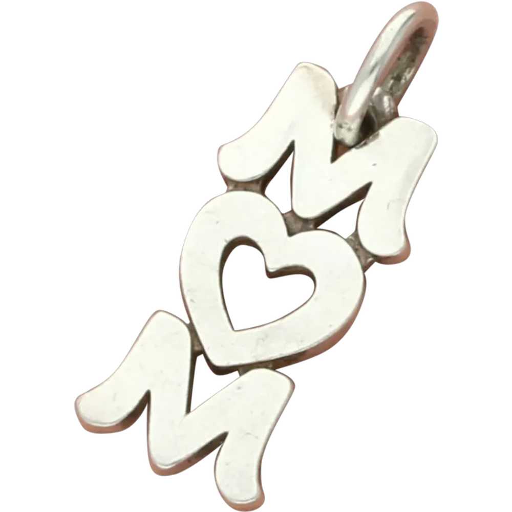 James Avery Sterling Silver Love You Mom Charm - image 1