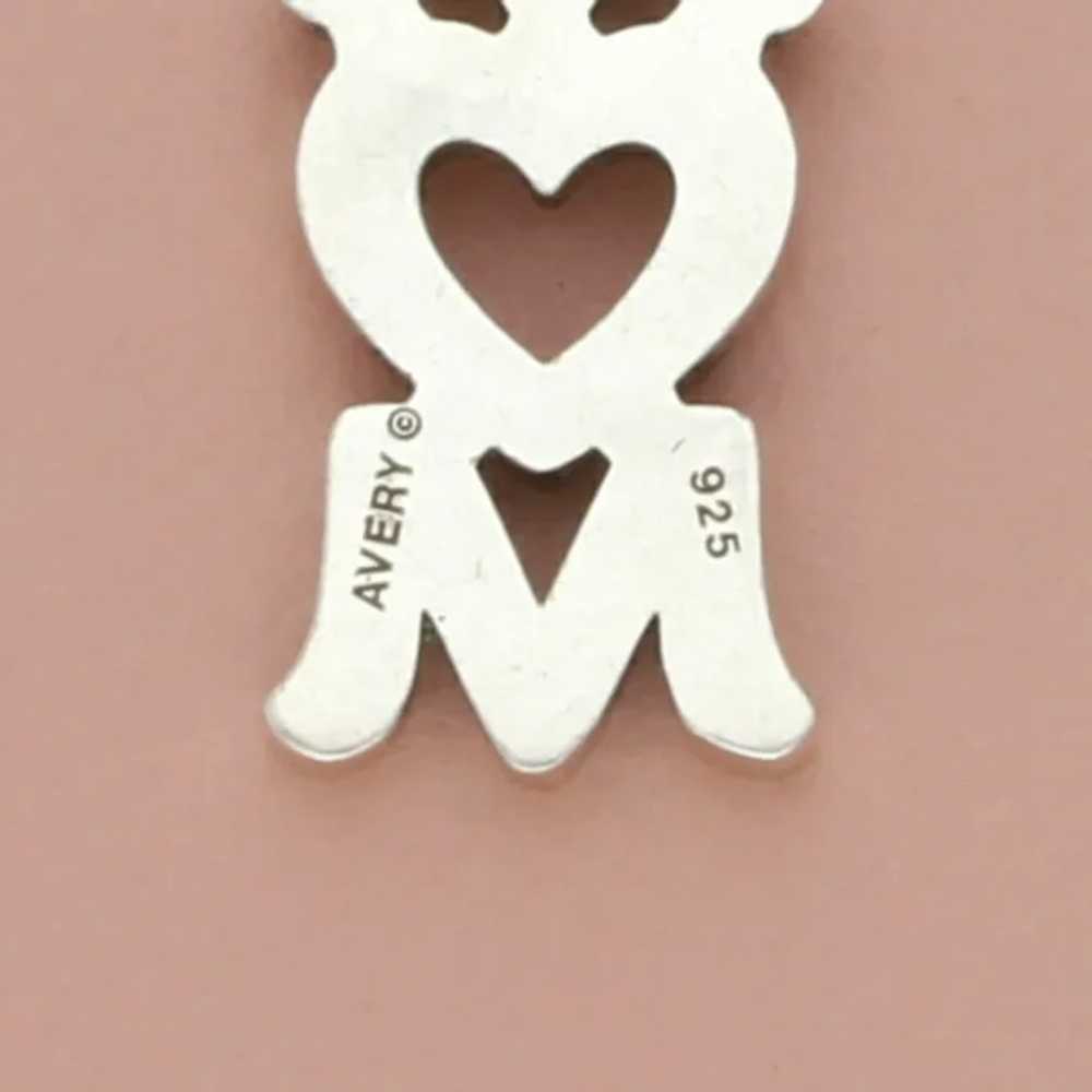 James Avery Sterling Silver Love You Mom Charm - image 3