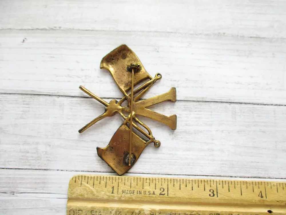 WWII Victory Pin and Allies Flag Brooch Flags UK … - image 8