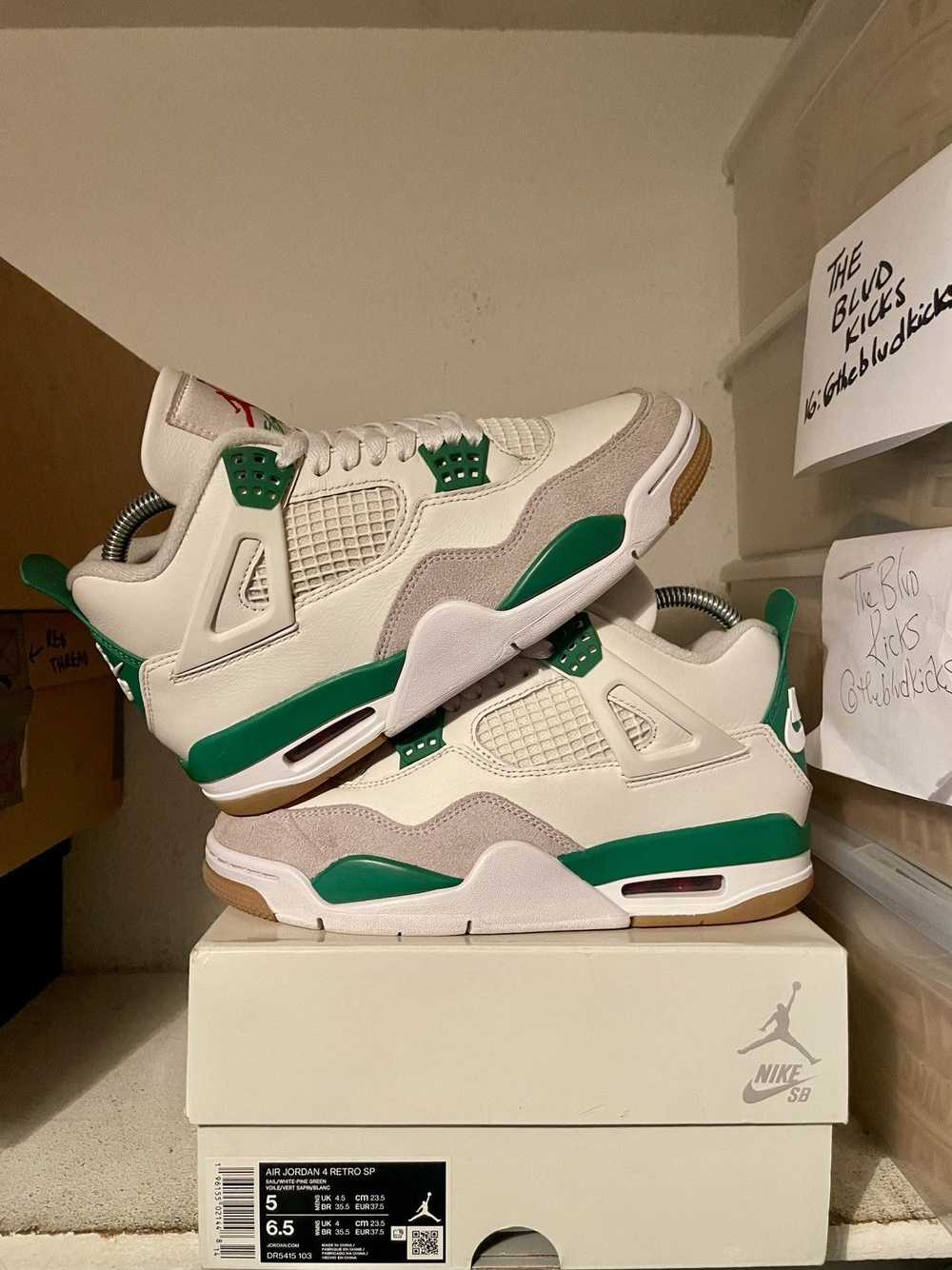 Jordan Brand Nike SB Air Jordan Retro 4 IV Pine G… - image 3