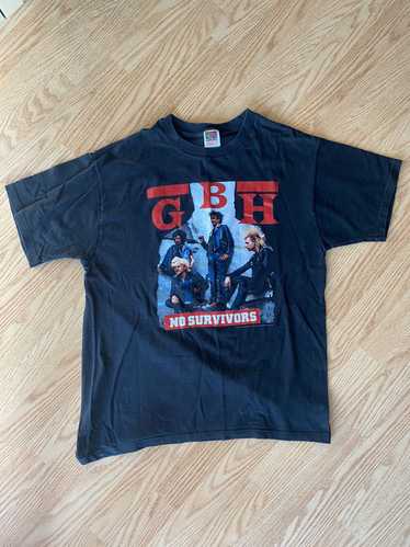 Band Tees × Streetwear × Vintage Vintage GBH Rock 