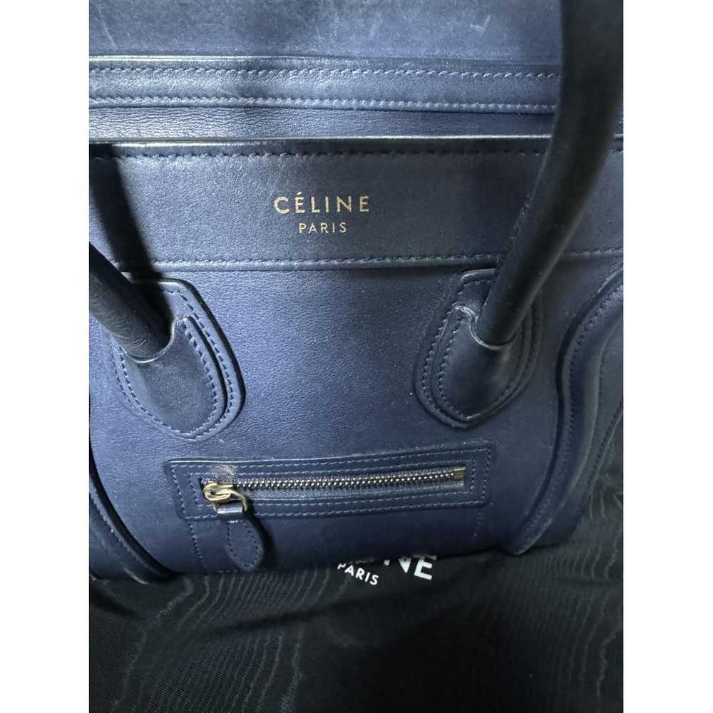 Celine Nano Luggage leather handbag - image 7