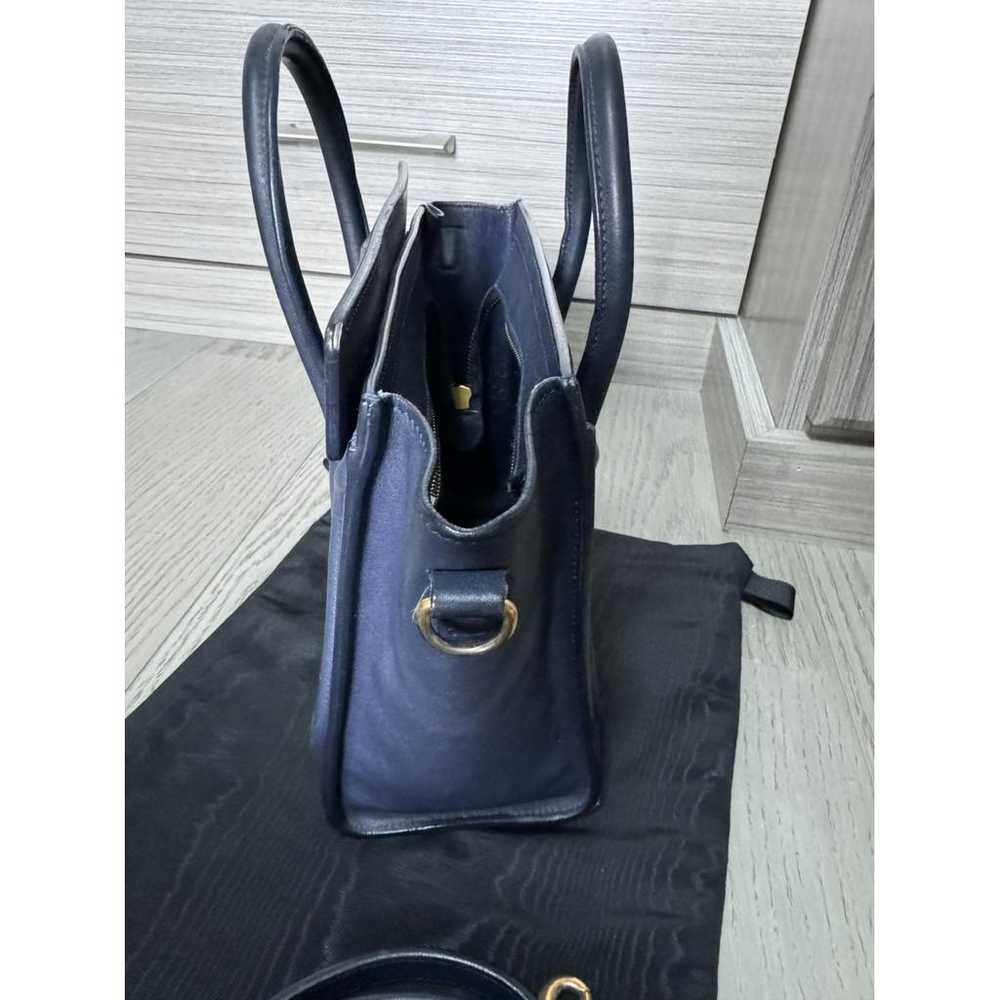 Celine Nano Luggage leather handbag - image 8