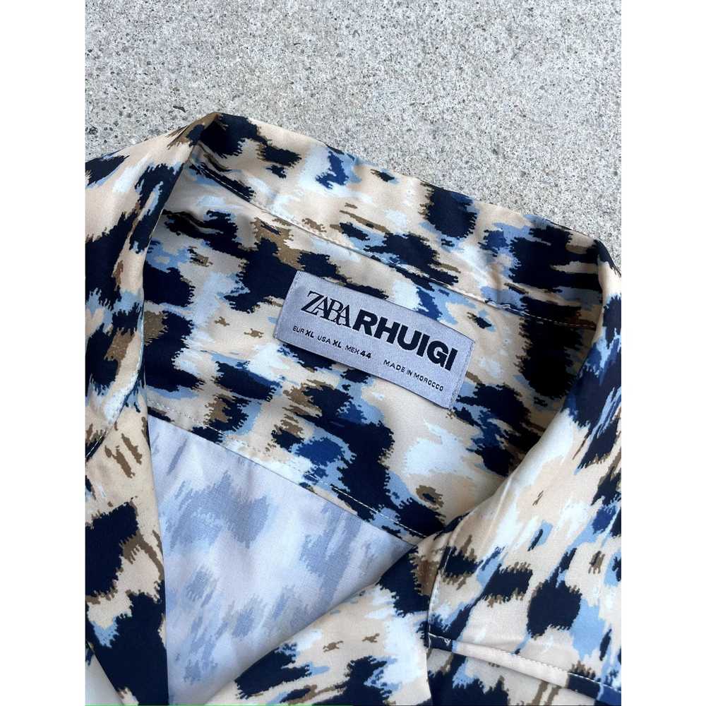 Zara Zara X Rhuigi Rhude Short Sleeve Shirt Butto… - image 2