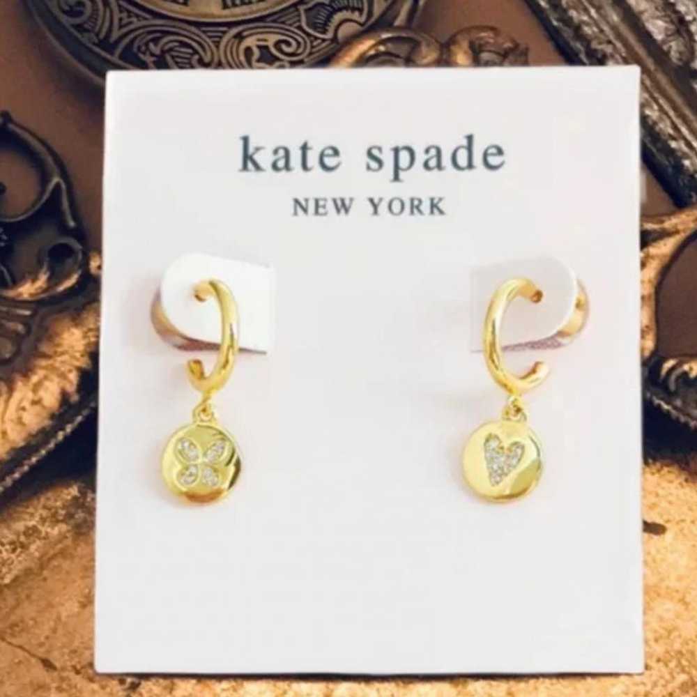 Kate Spade Crystal earrings - image 3