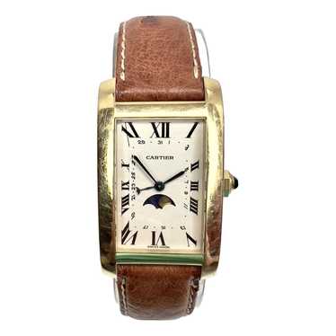 Cartier Tank Américaine yellow gold watch - image 1