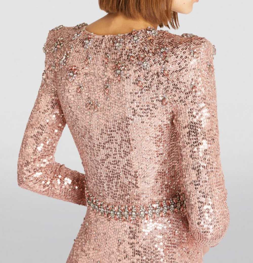 Managed by hewi Jenny Packham Pink Georgia Sequin… - image 6