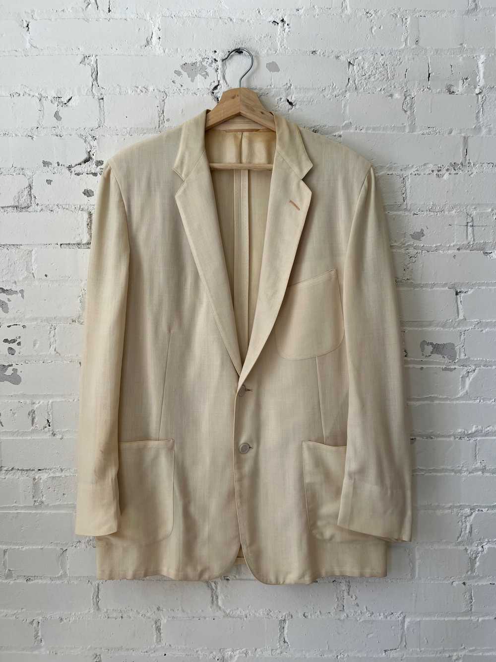 Vintage 50s Palm Beach Linen Suit, Small/Medium - image 7