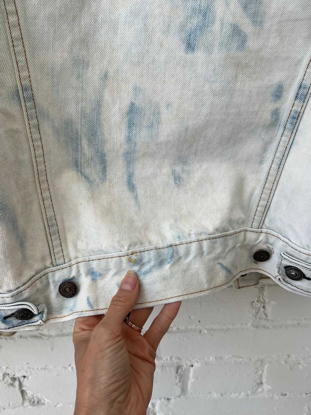 Vintage Bleach Washed Levi’s Denim Jacket, Small/… - image 12