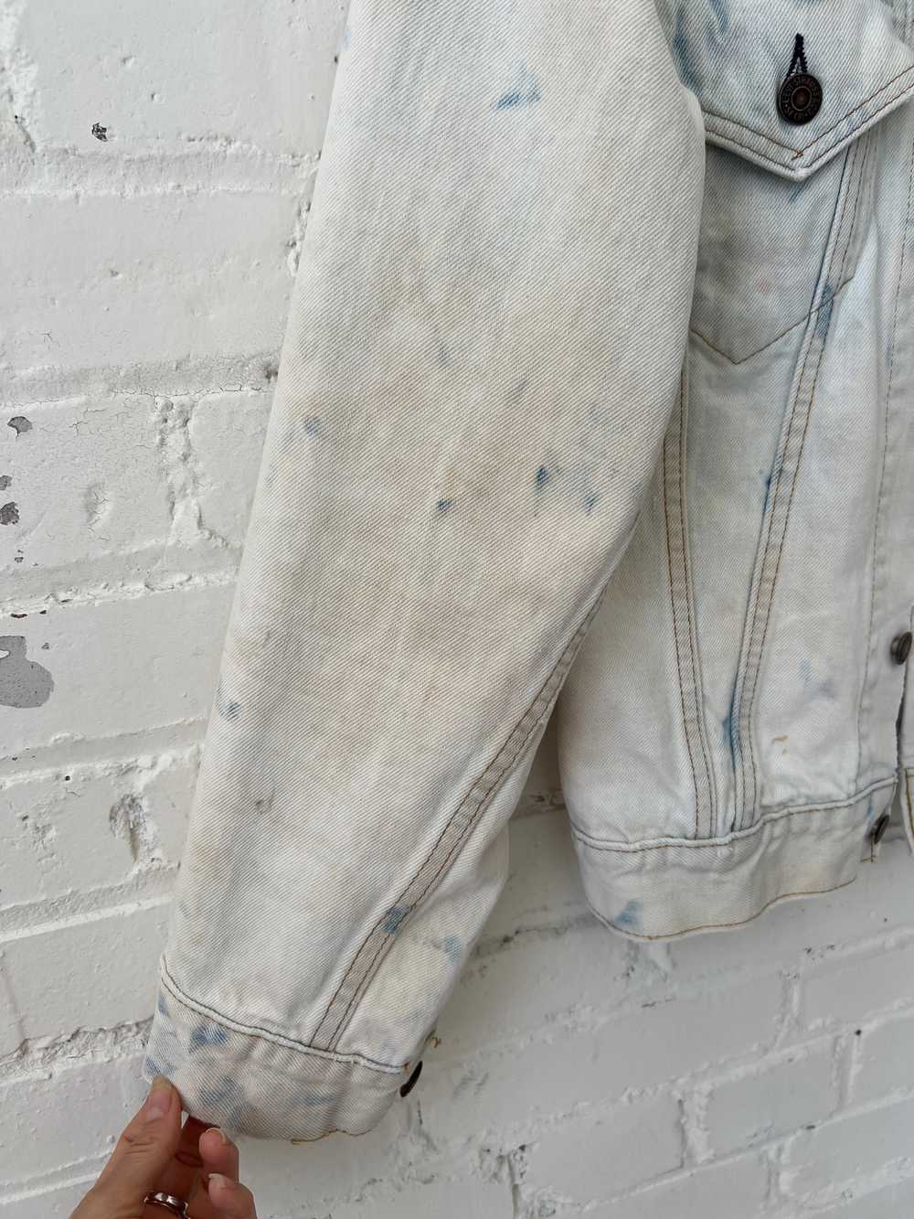 Vintage Bleach Washed Levi’s Denim Jacket, Small/… - image 5