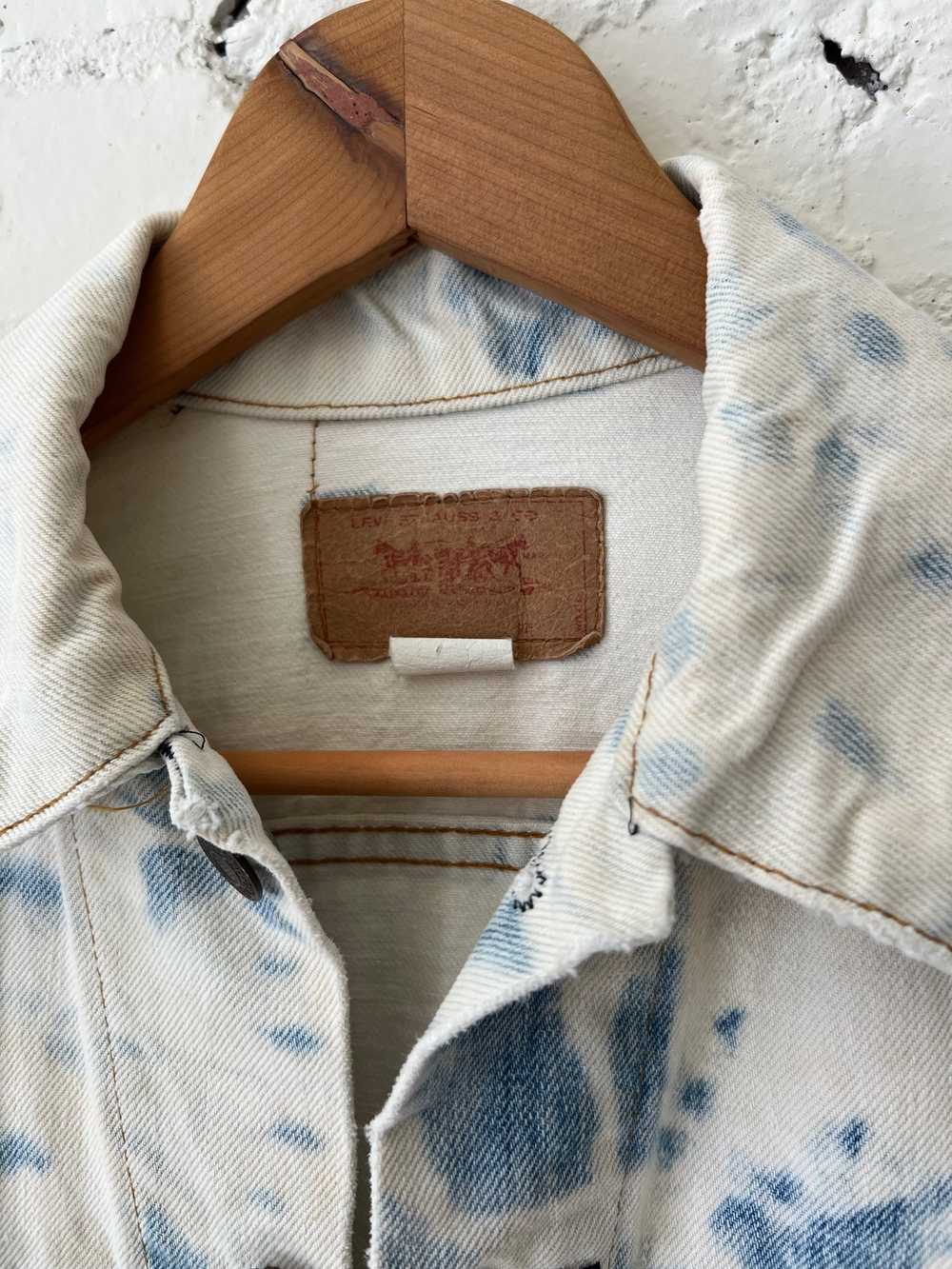 Vintage Bleach Washed Levi’s Denim Jacket, Small/… - image 7