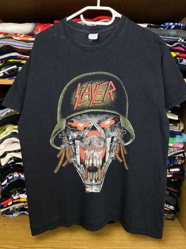 Band Tees  Slayer  Vintage Retro Classic Slayer 2017 Rock