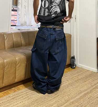 Streetwear × Vintage claudio nucci baggy jeans - image 1