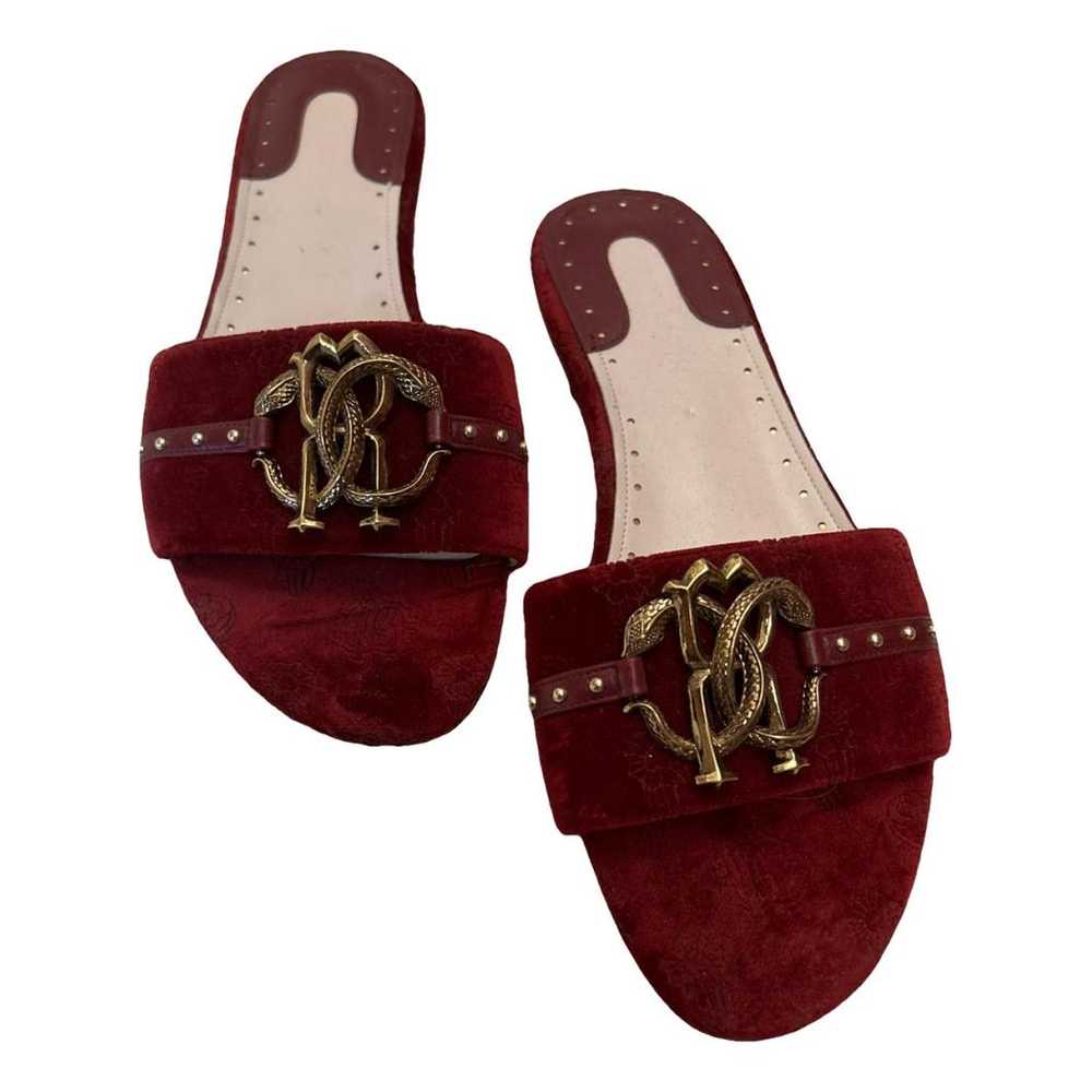 Roberto Cavalli Velvet ballet flats - image 1