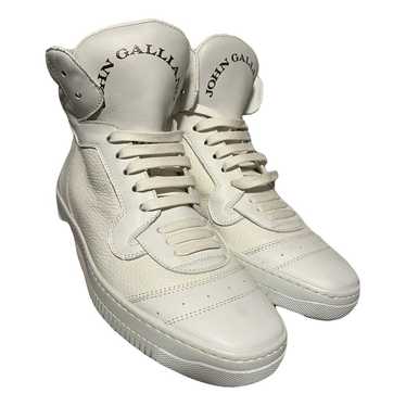 John Galliano Leather high trainers