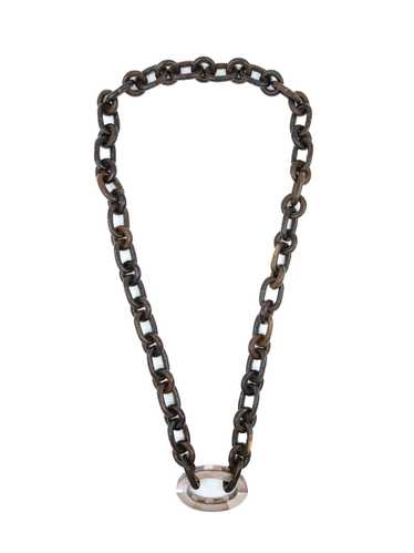 Wood Chainlink Necklace