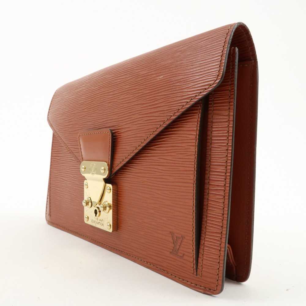 Louis Vuitton Epi Sellier Dragonne Clutch Bag Ken… - image 3