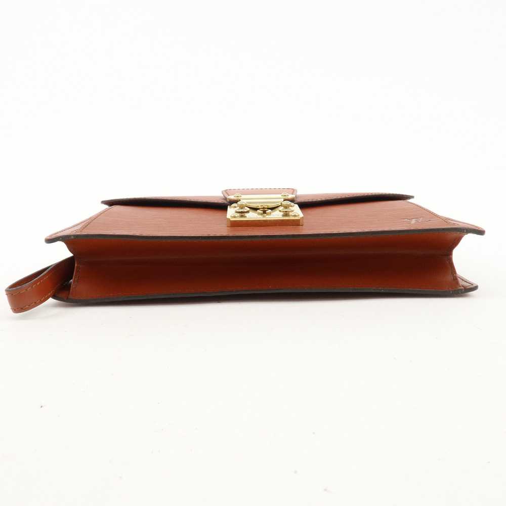 Louis Vuitton Epi Sellier Dragonne Clutch Bag Ken… - image 5