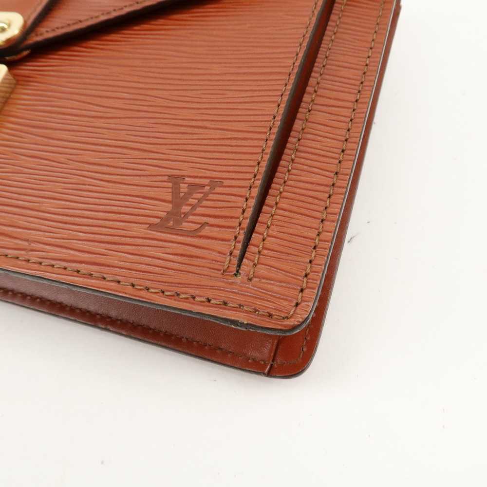 Louis Vuitton Epi Sellier Dragonne Clutch Bag Ken… - image 9