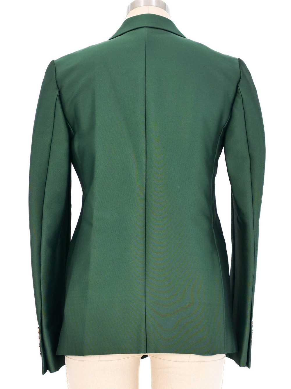 Celine Emerald Green Blazer - image 4