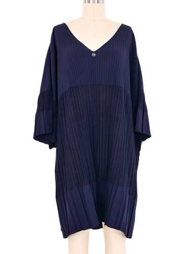 Chanel Navy Pleated Tunic