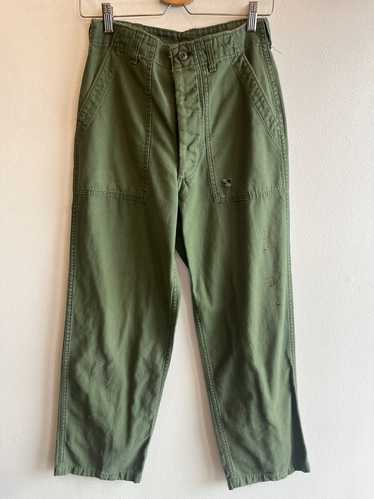 Vintage 1970’s OG-107 Military Fatigue Trousers