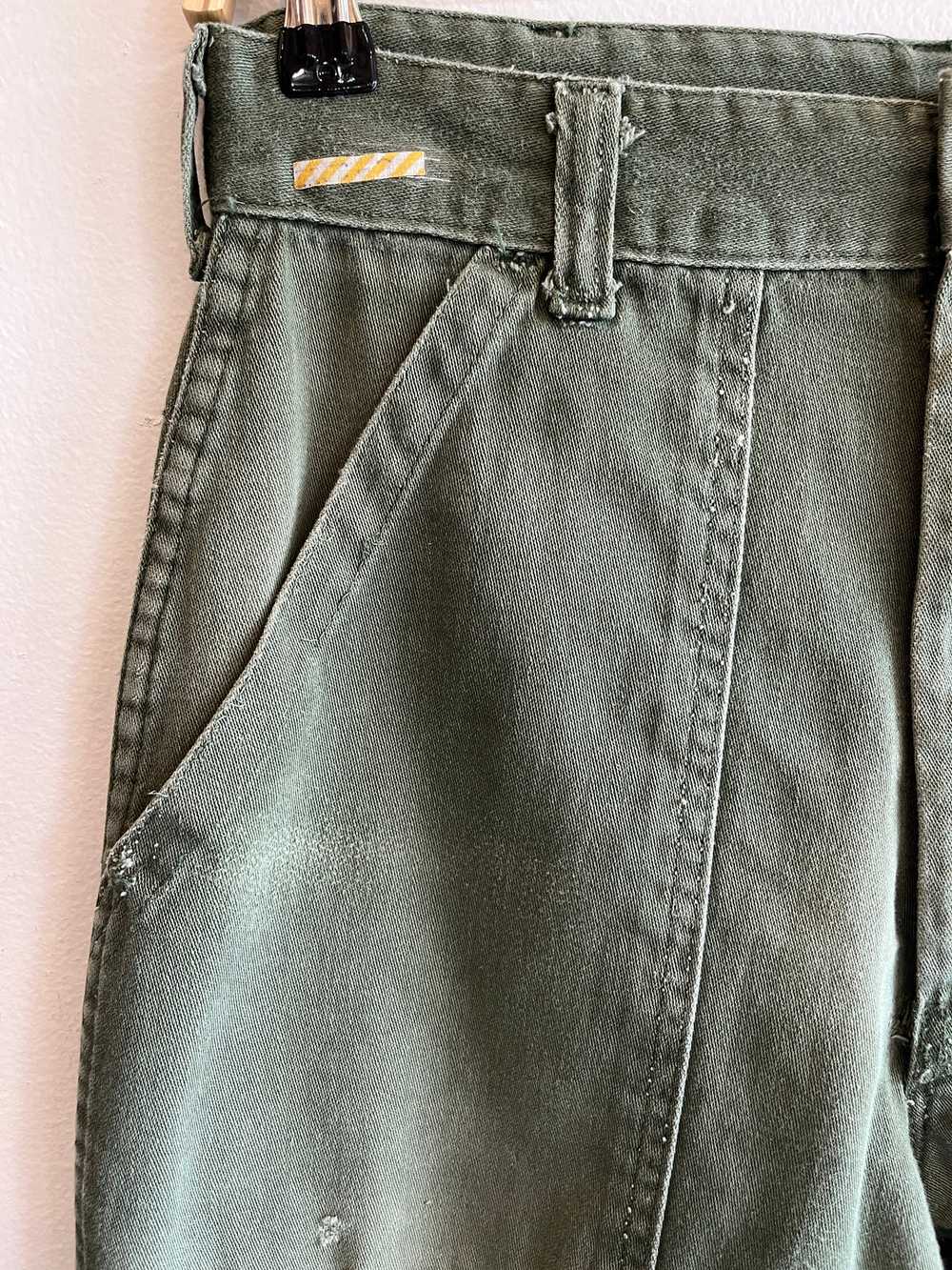 Vintage 1960/70’s OG-107 Military Fatigue Trousers - image 2