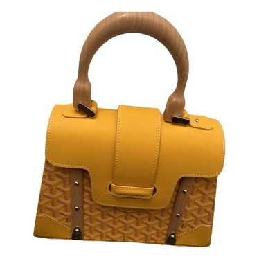 Goyard Saïgon leather handbag