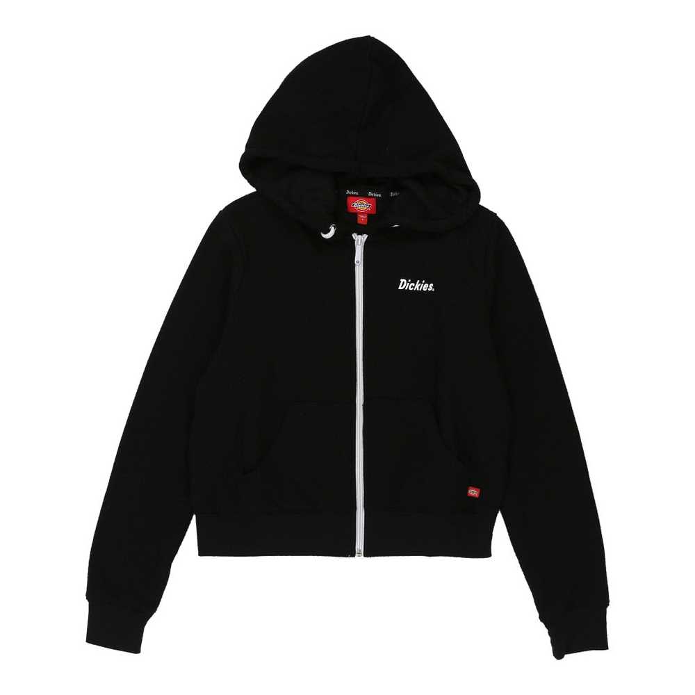 Dickies Spellout Hoodie - Small Black Cotton Blend - image 2