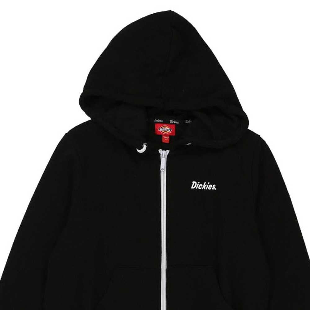 Dickies Spellout Hoodie - Small Black Cotton Blend - image 5