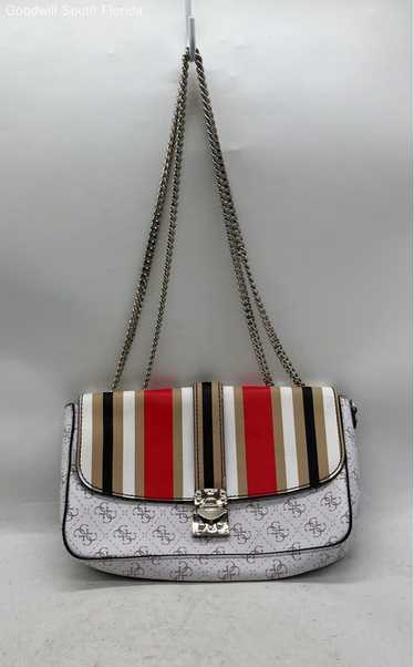 Guess Multicolor Medium Handbag Metal Strap