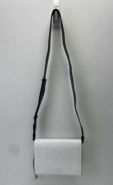 Radley London Croc Embossed Crossbody Bag White