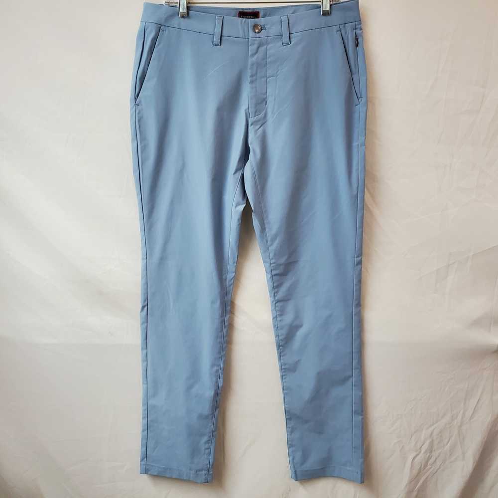 Untuckit Powder Blue Chino Straight Fit Pants Men… - image 1