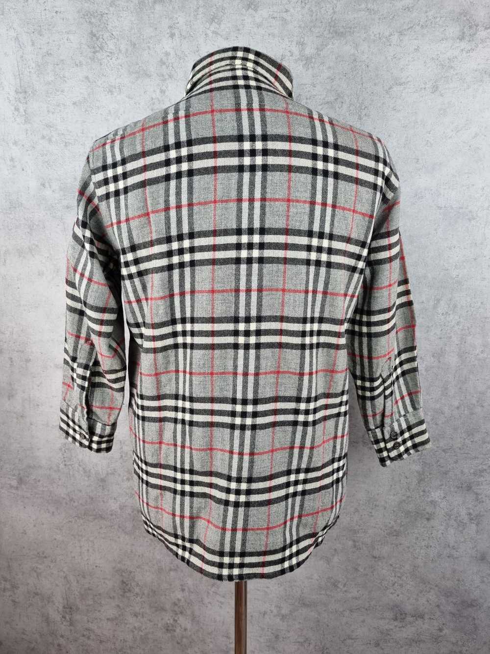 Burberry × Burberry Prorsum × Vintage 80s Flannel… - image 10