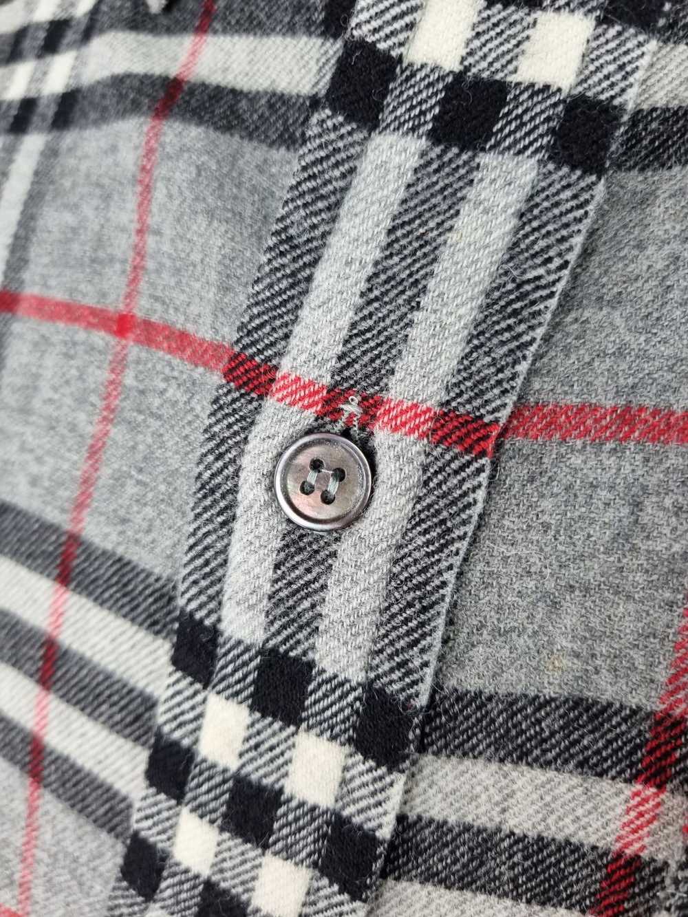 Burberry × Burberry Prorsum × Vintage 80s Flannel… - image 12