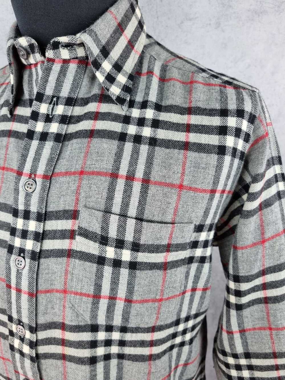 Burberry × Burberry Prorsum × Vintage 80s Flannel… - image 2