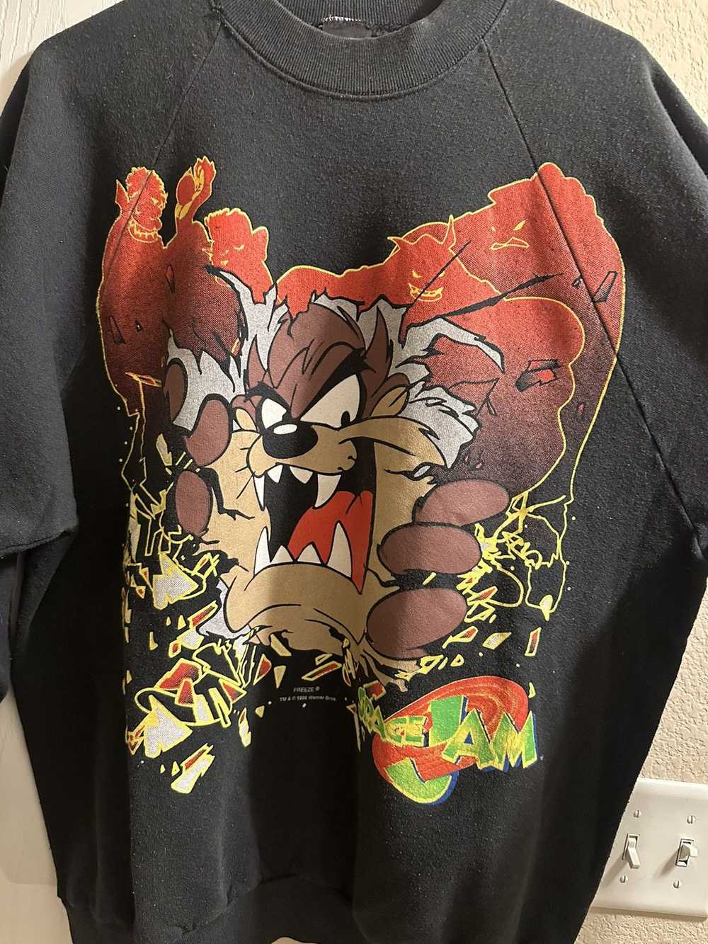 Streetwear × Vintage Space Jam Sweatshirt 1996 - image 1