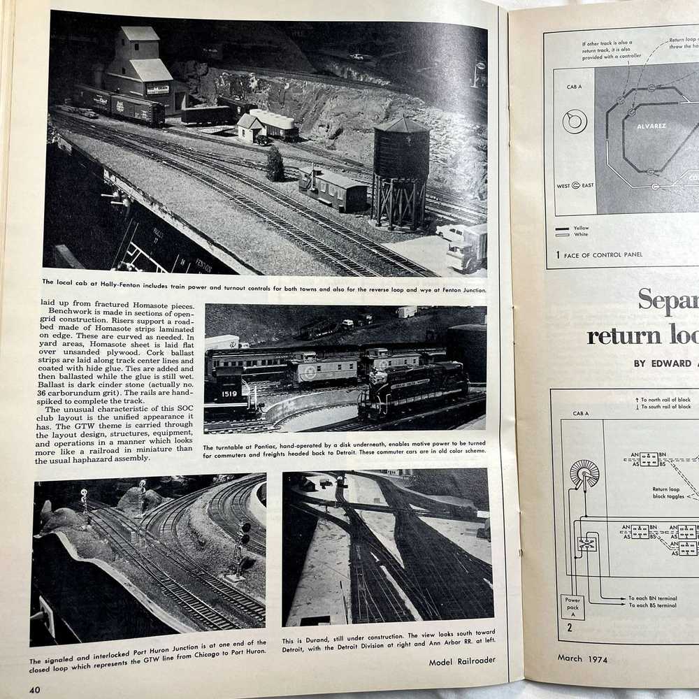 Other Model Railroader Magazine Back Issue u Marc… - image 5