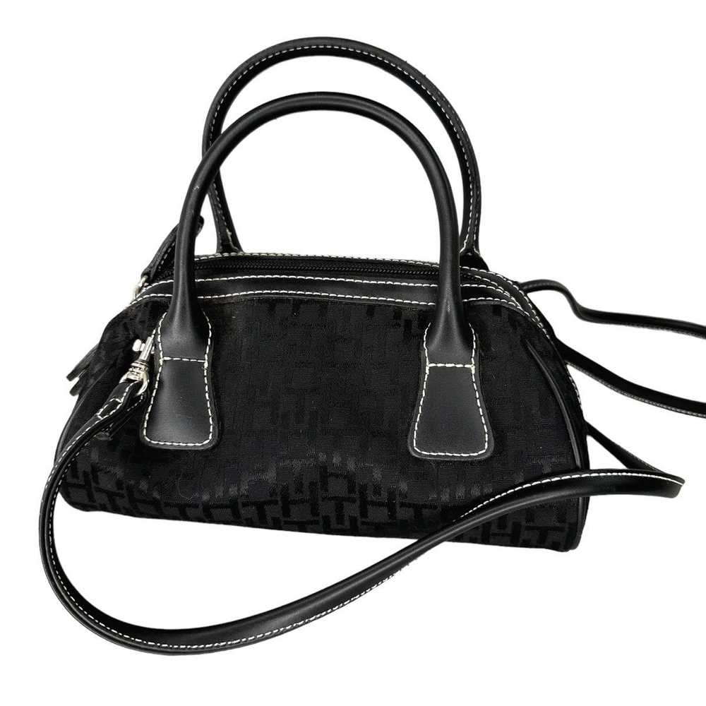 Tommy Hilfiger Tommy Hilfiger Small Black Canvas … - image 8