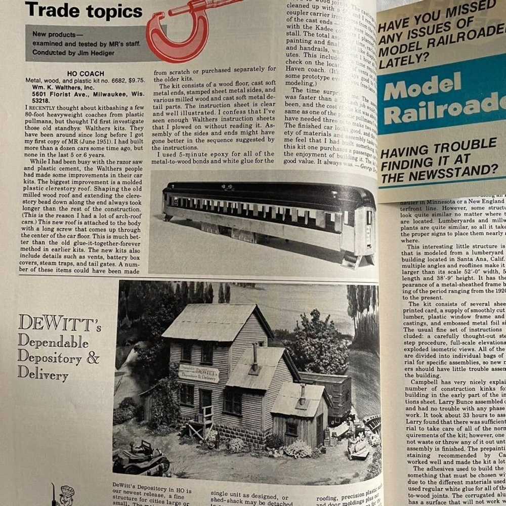 Other Model Railroader Magazine Back Issue Octobe… - image 6