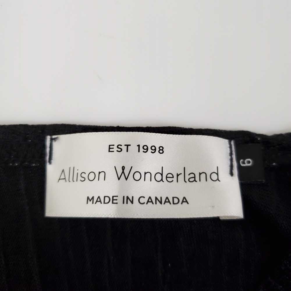 Allison Wonderland WM's Black Surplice Shiny Wrap… - image 3