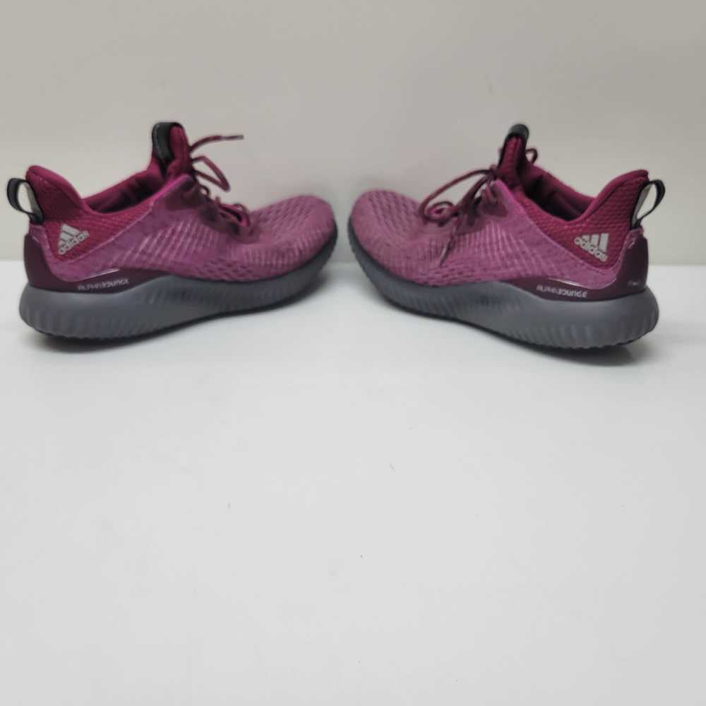 adidas Women's ALPHABOUNCE EM Mystery Ruby Size 6… - image 4