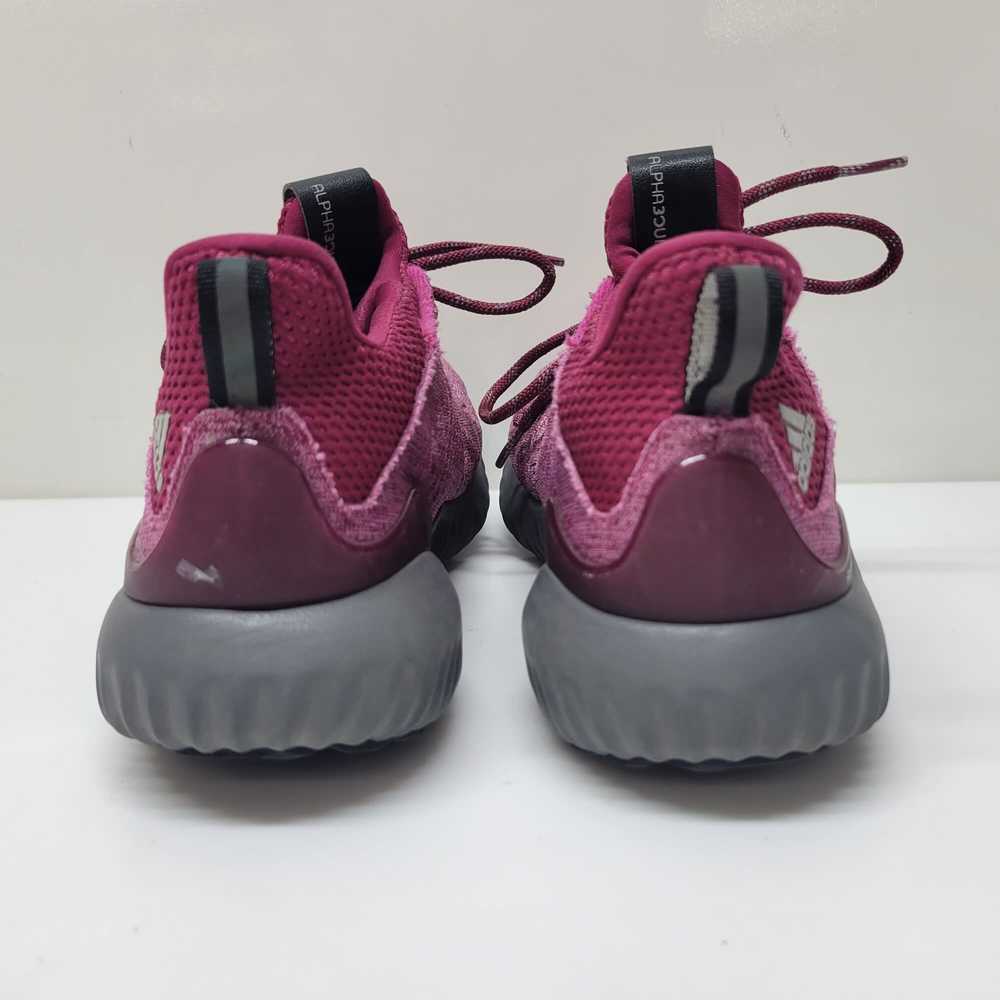 adidas Women's ALPHABOUNCE EM Mystery Ruby Size 6… - image 5