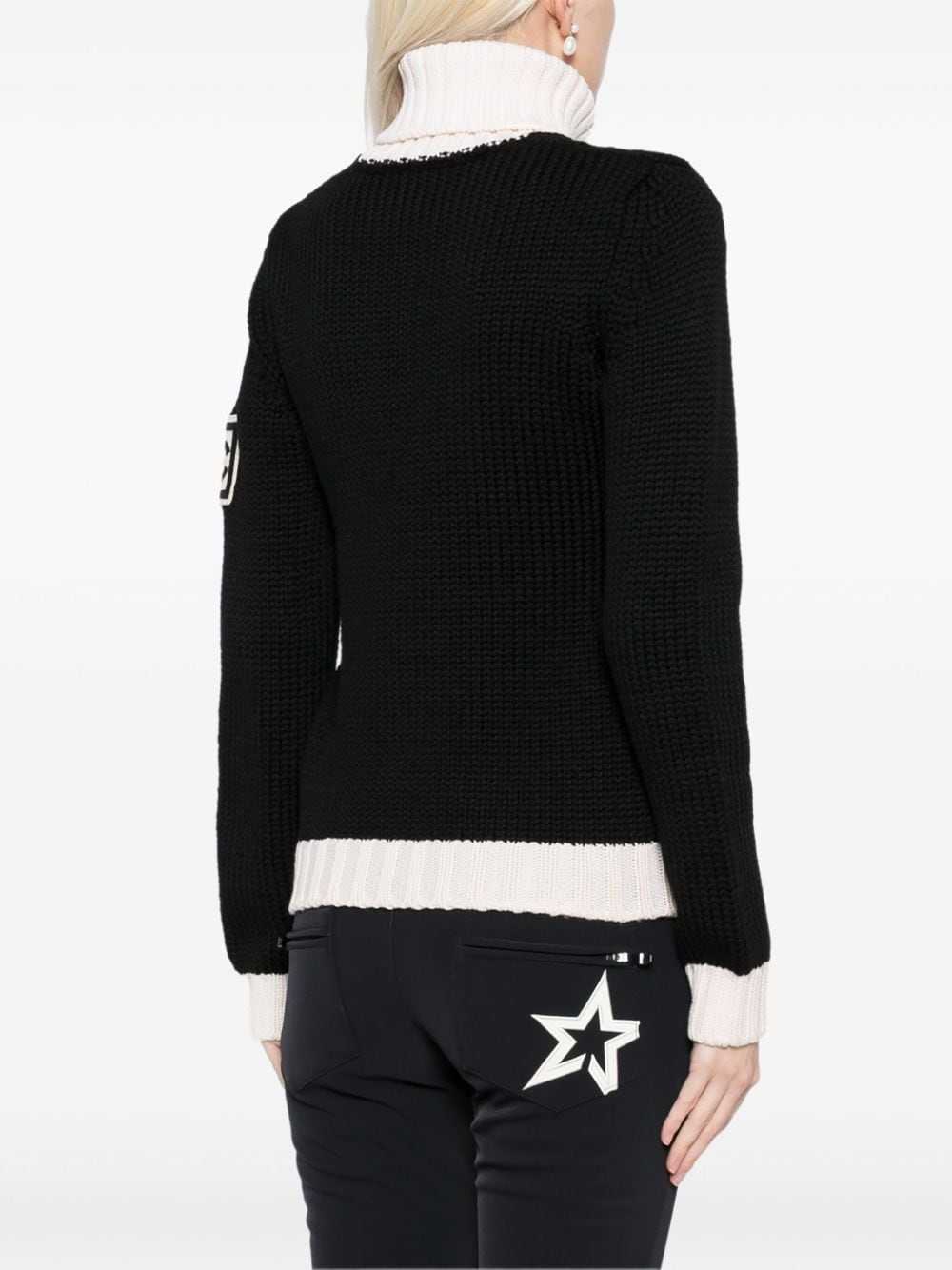 CHANEL Pre-Owned 2008 sport line jumper - Black - image 4