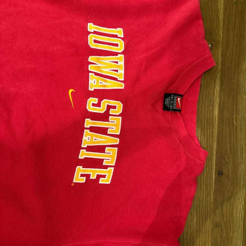 Nike VINTAGE NIKE IOWA STATE CENTER SWISH SWEATSH… - image 2