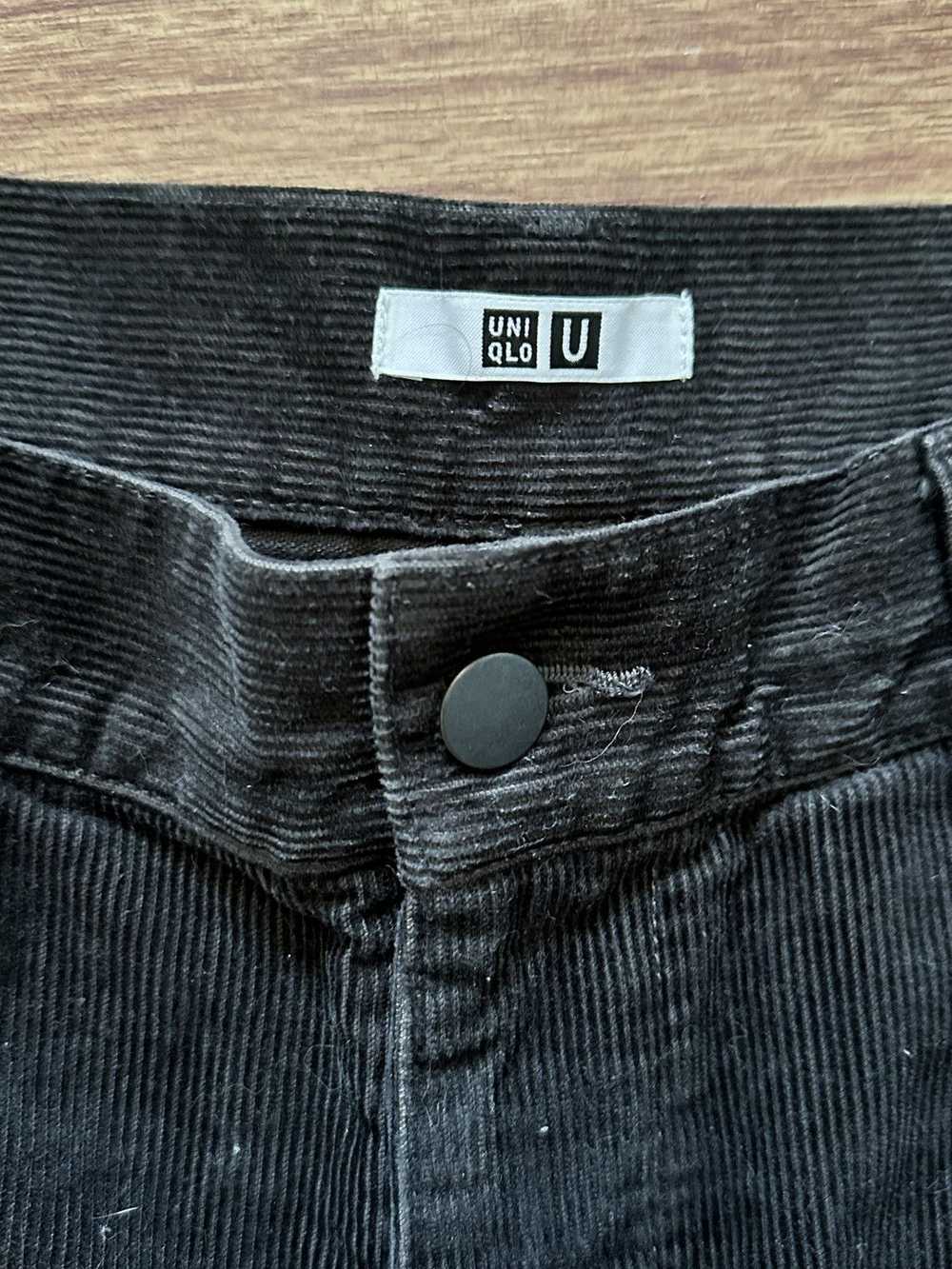 Streetwear × Uniqlo Uniqlo Black Corduroy pants - image 2