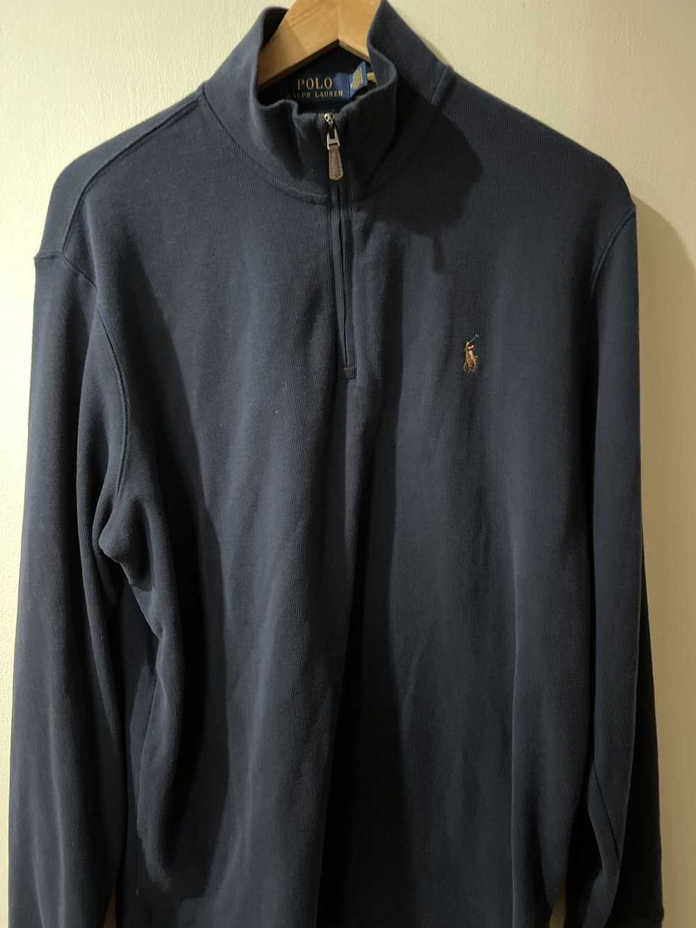 Polo Ralph Lauren Polo Navy 1/4 Zip - image 2