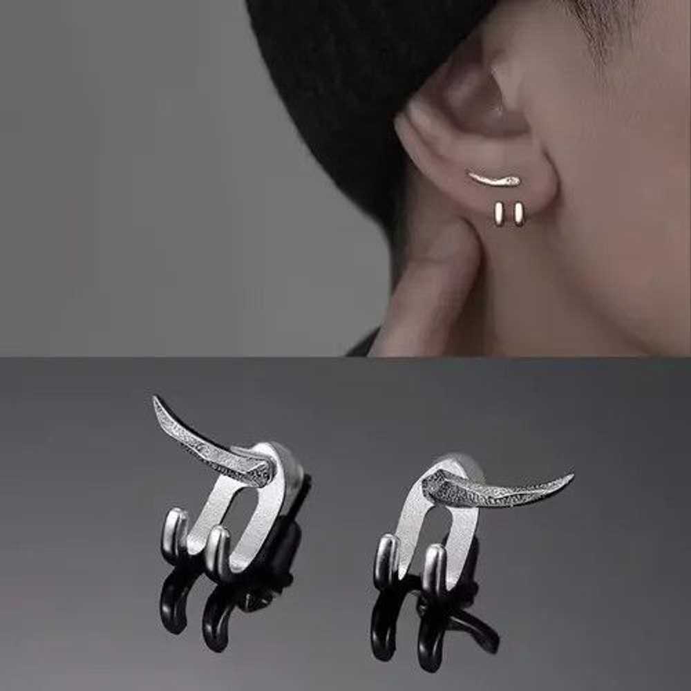 Diamond Earrings × Japanese Brand × Rare Charm Pu… - image 1